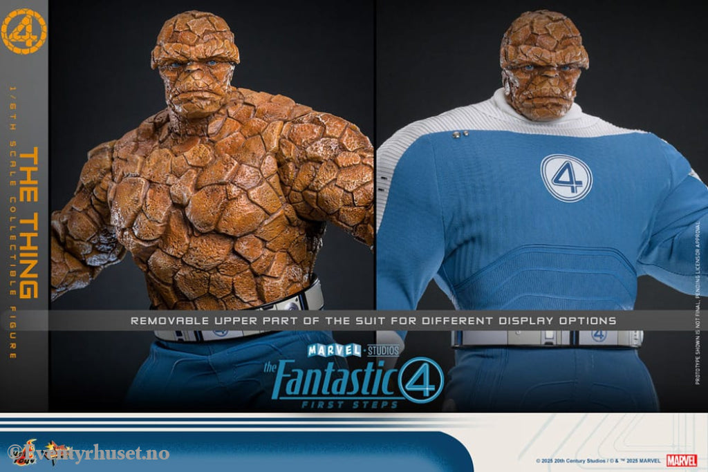 The Fantastic Four: First Steps Movie Masterpiece Action Figure 1/6 The Thing 31 cm Toys
