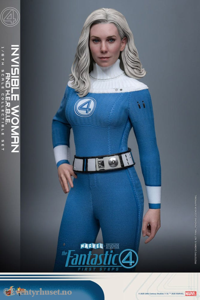 The Fantastic Four: First Steps Movie Masterpiece Action Figure 2-Pack 1/6 Invisible Woman & H.E.R.B.I.E. 28 cm Toys