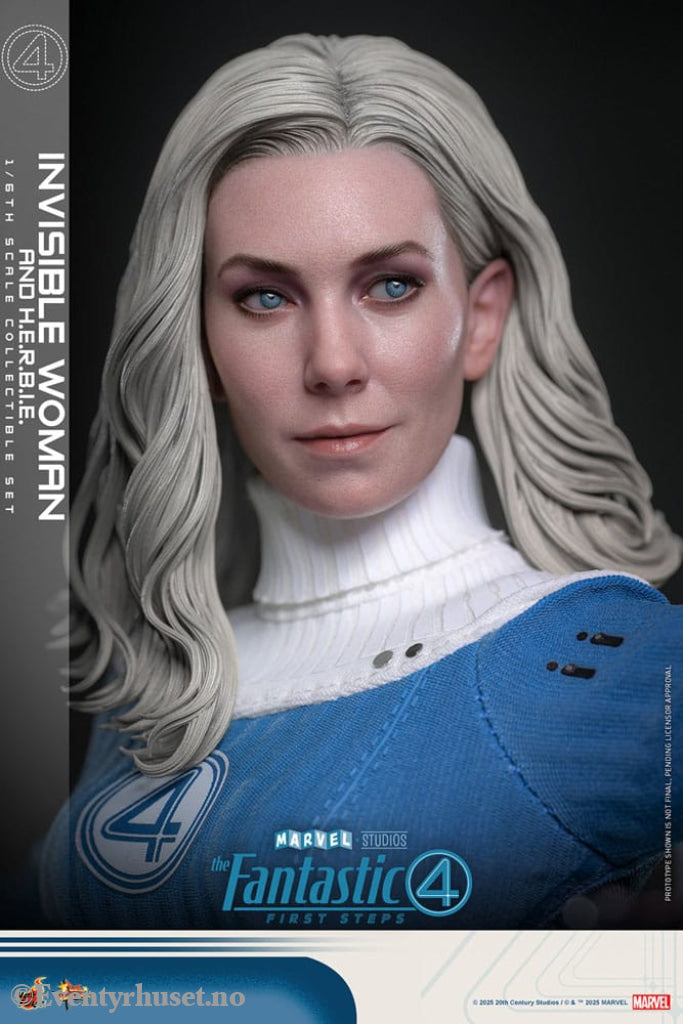 The Fantastic Four: First Steps Movie Masterpiece Action Figure 2-Pack 1/6 Invisible Woman & H.E.R.B.I.E. 28 cm Toys
