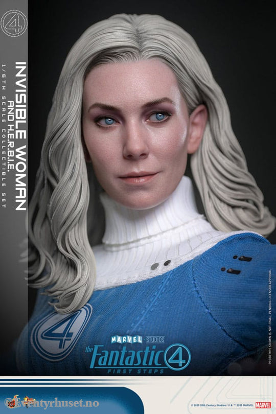 The Fantastic Four: First Steps Movie Masterpiece Action Figure 2-Pack 1/6 Invisible Woman & H.E.R.B.I.E. 28 cm Toys