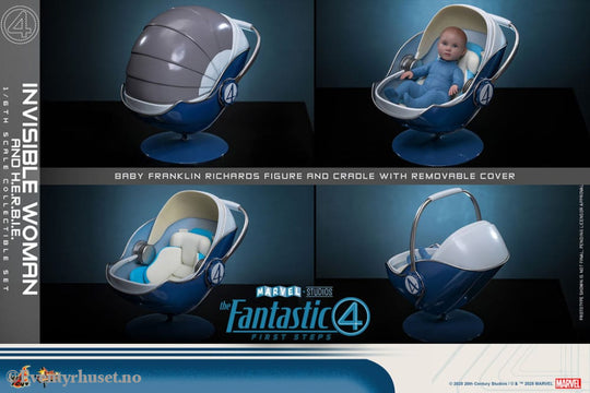 The Fantastic Four: First Steps Movie Masterpiece Action Figure 2-Pack 1/6 Invisible Woman & H.E.R.B.I.E. 28 cm Toys