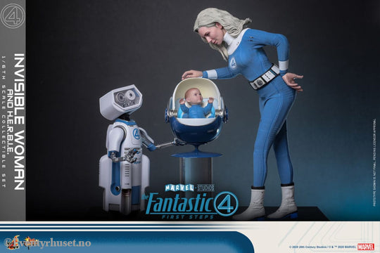 The Fantastic Four: First Steps Movie Masterpiece Action Figure 2-Pack 1/6 Invisible Woman & H.E.R.B.I.E. 28 cm Toys