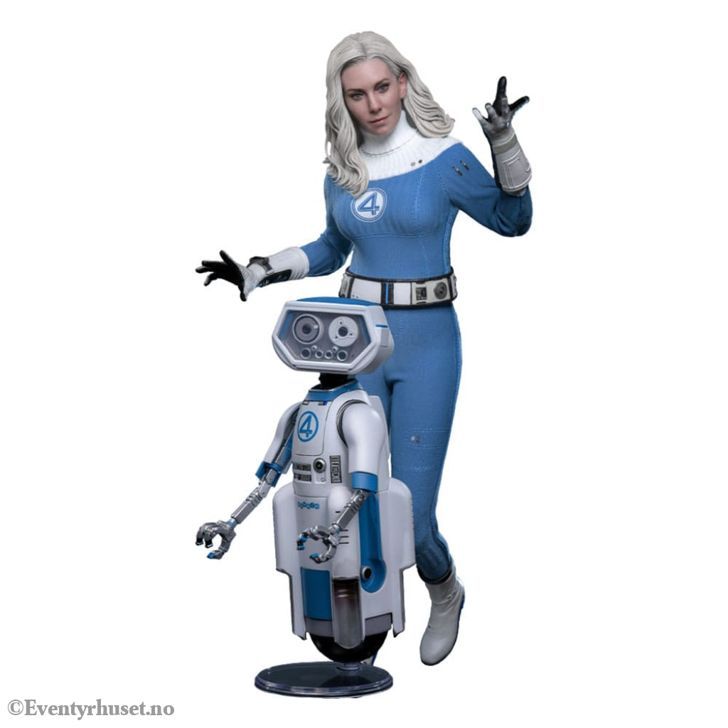 The Fantastic Four: First Steps Movie Masterpiece Action Figure 2-Pack 1/6 Invisible Woman & H.E.R.B.I.E. 28 cm Toys