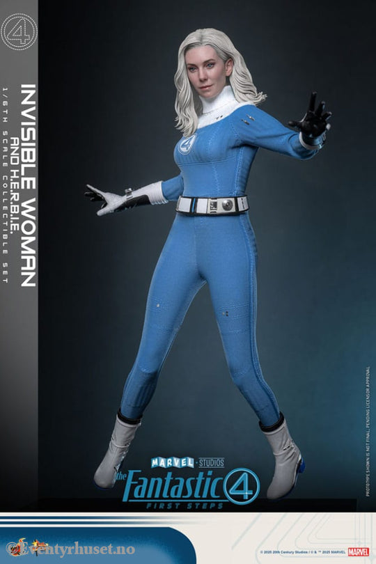 The Fantastic Four: First Steps Movie Masterpiece Action Figure 2-Pack 1/6 Invisible Woman & H.E.R.B.I.E. 28 cm Toys