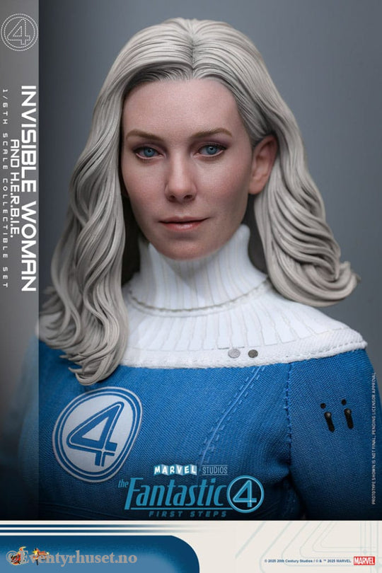 The Fantastic Four: First Steps Movie Masterpiece Action Figure 2-Pack 1/6 Invisible Woman & H.E.R.B.I.E. 28 cm Toys