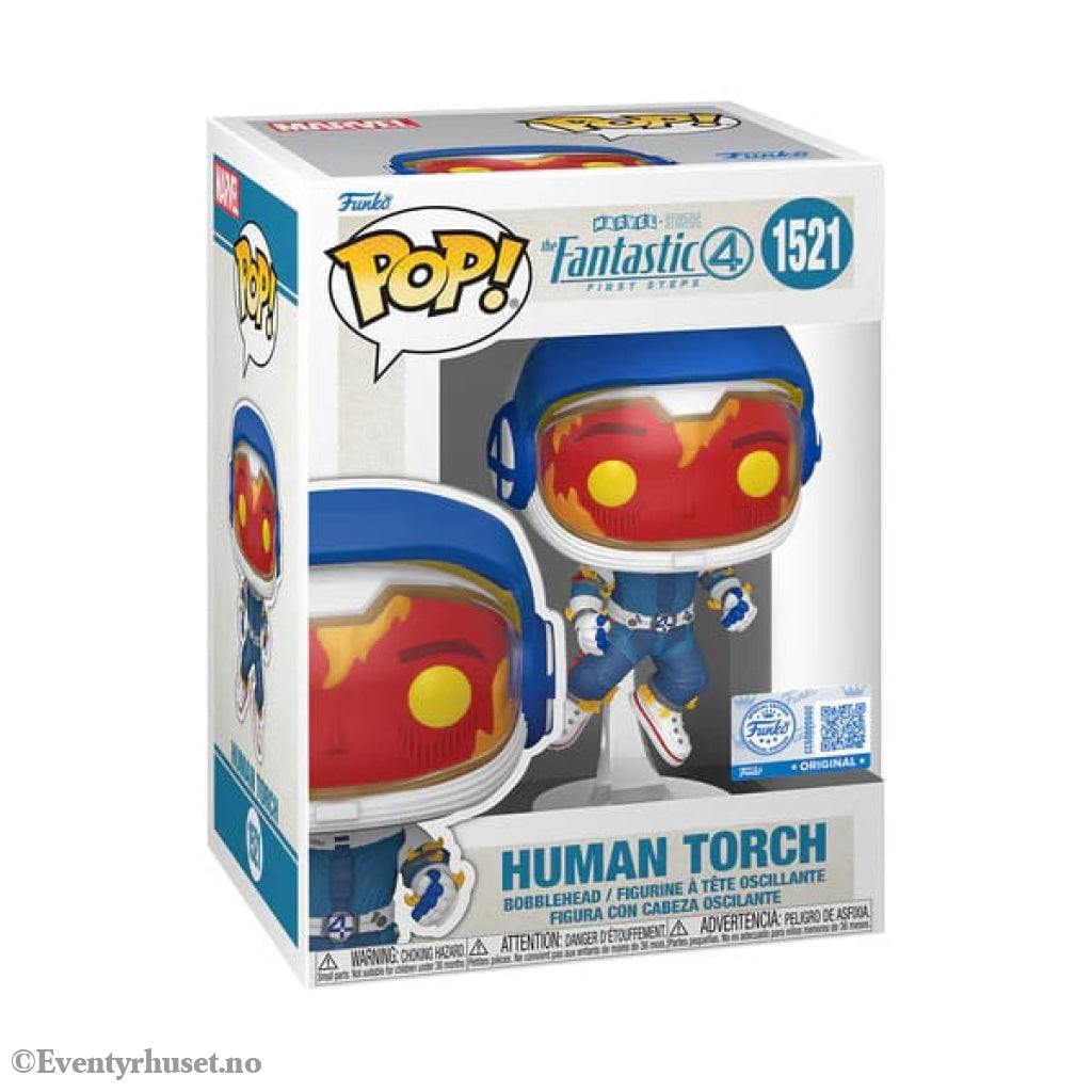 The Fantastic Four: First Steps POP! Vinyl Figure Human Torch (Astronaut) 9 cm Collectibles