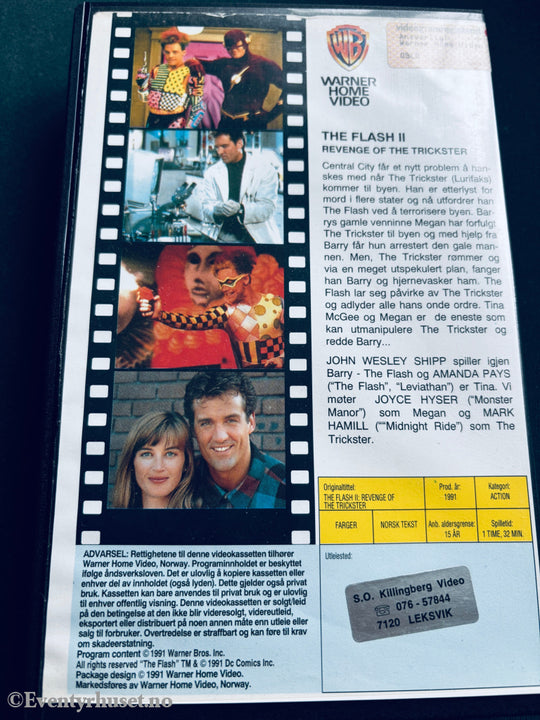 The Flash 2. 1991. VHS Big Box. VHS Big Box