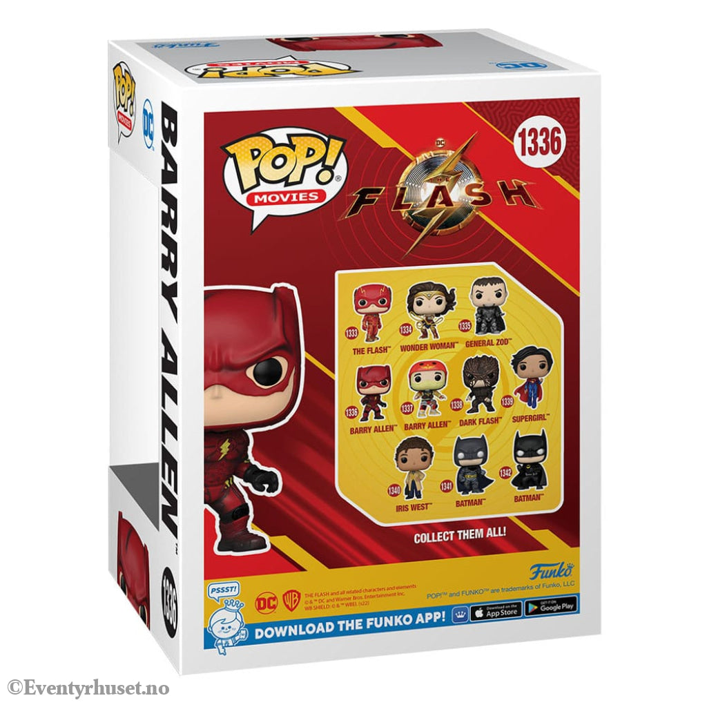 The Flash POP! Movies Vinyl Figure Barry Allen 9 cm Collectibles