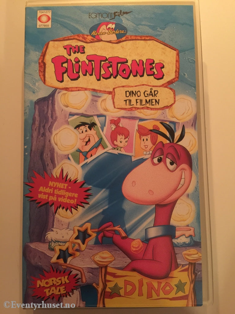 The Flintstones. 1994 (1975). Dino Går Til Filmen. Vhs. Vhs