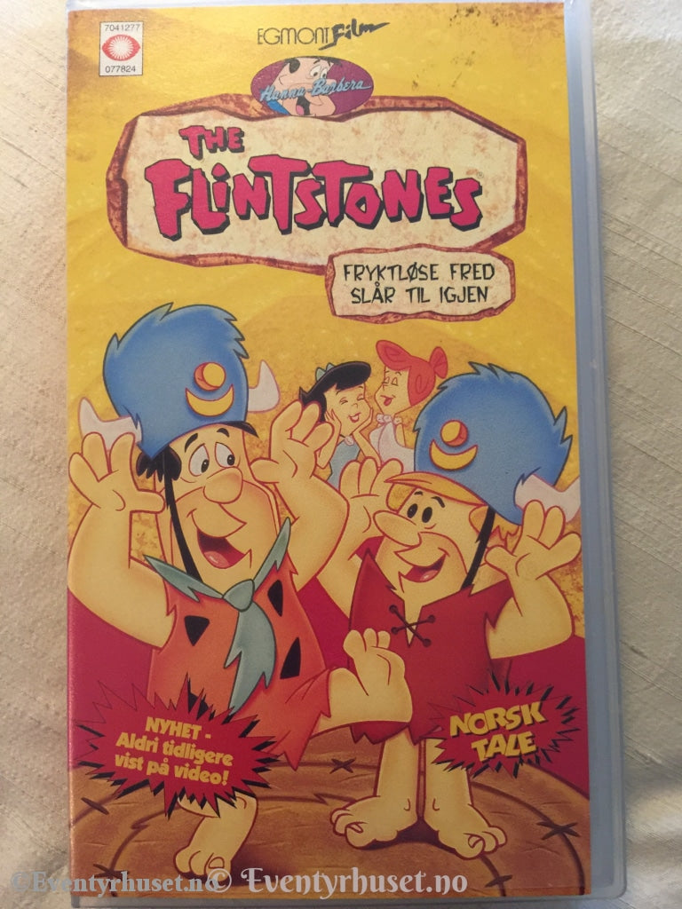 The Flintstones - Fryktløse Fred Slår Til Igjen. 1975. Vhs