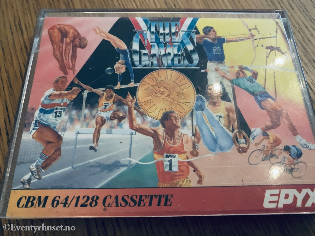 The Games: Summer Edition (1988). Commodore 64 (C64) spill solgt i Norge!