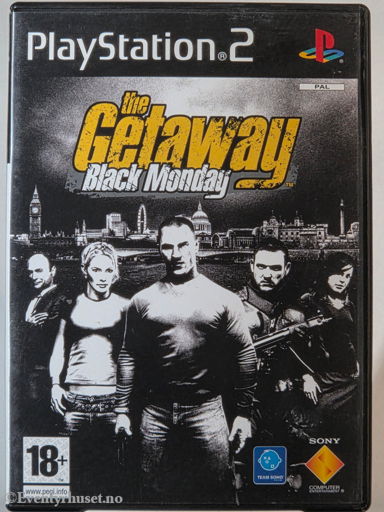 The Getaway: Black Monday . PS2.