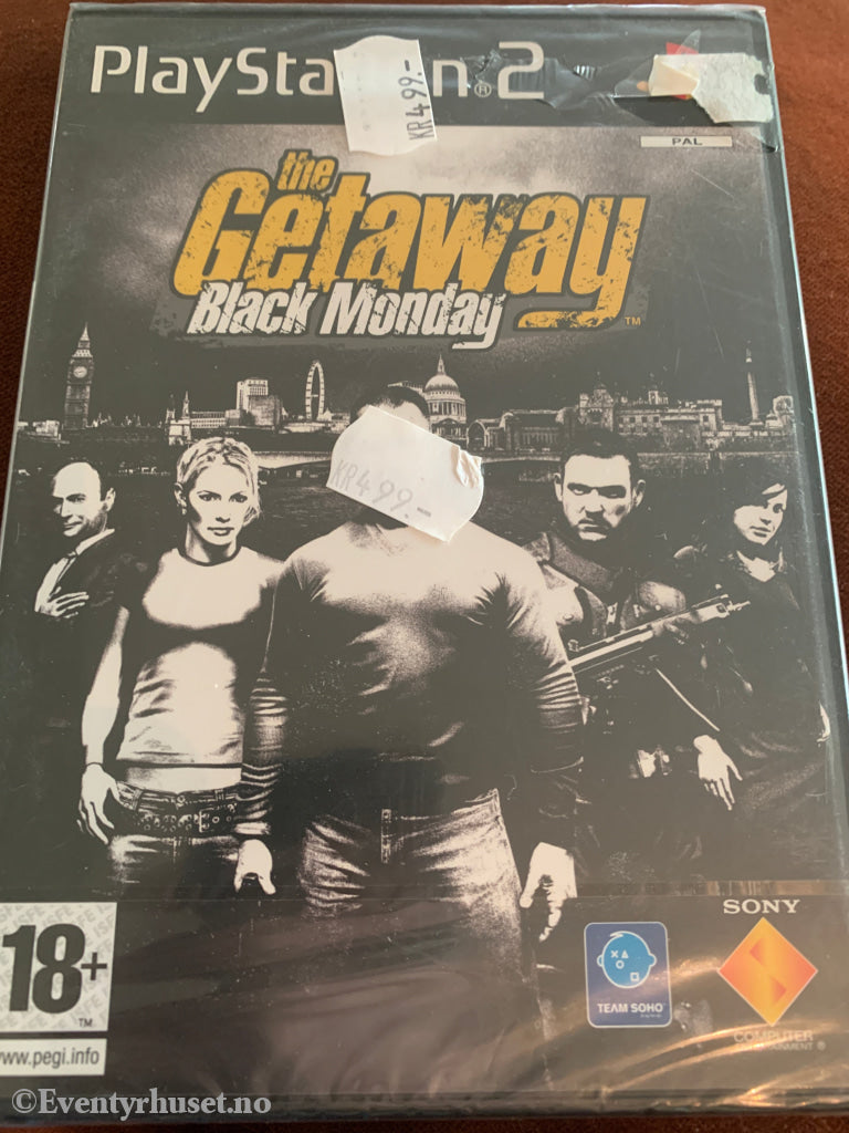 The Getaway: Black Monday . PS2. Ny i plast!