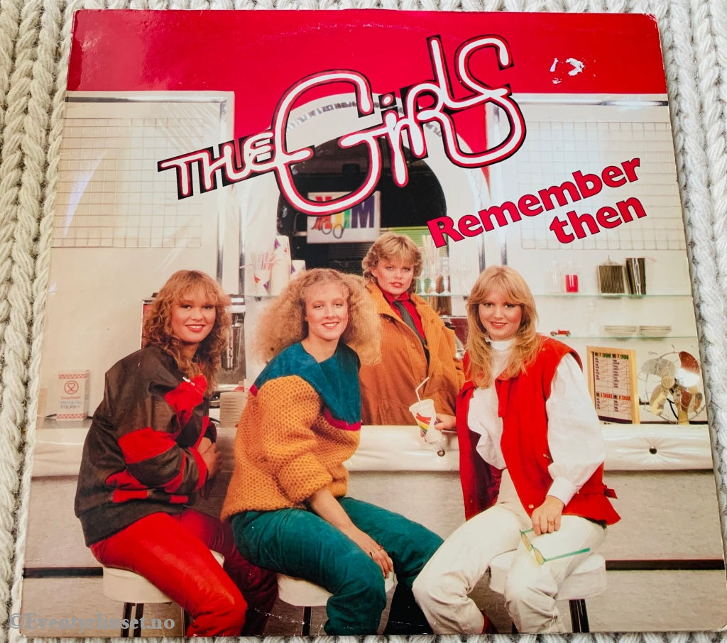 The Girls - Remember Then. 1983. Lp. Lp Plate