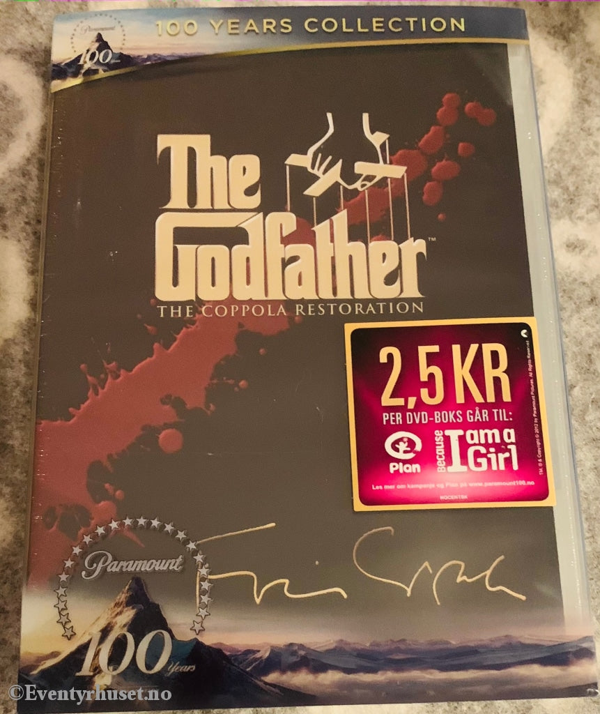 The Godfather (Gudfaren). Coppola Restoration. Dvd Collection. Ny I Plast!
