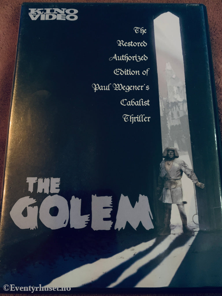 The Golem. 1920. DVD. DVD