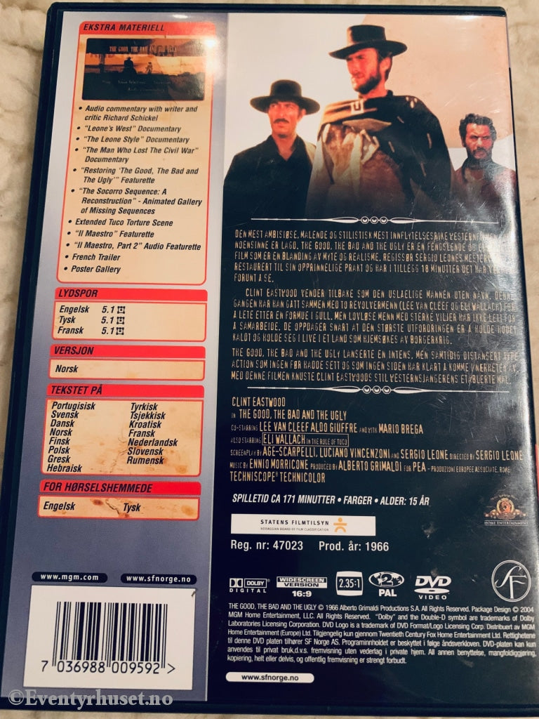 The Good Bad And Ugly. Dvd. Dvd