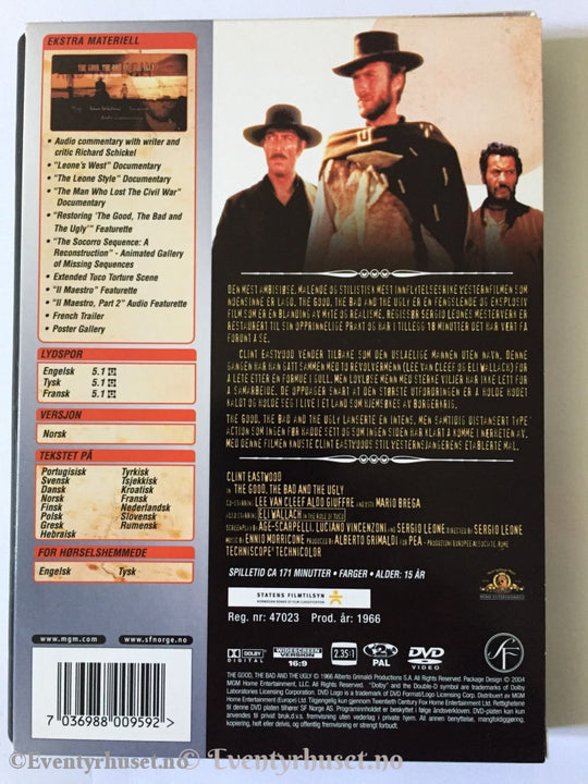 The Good Bad And Ugly. Dvd. Dvd