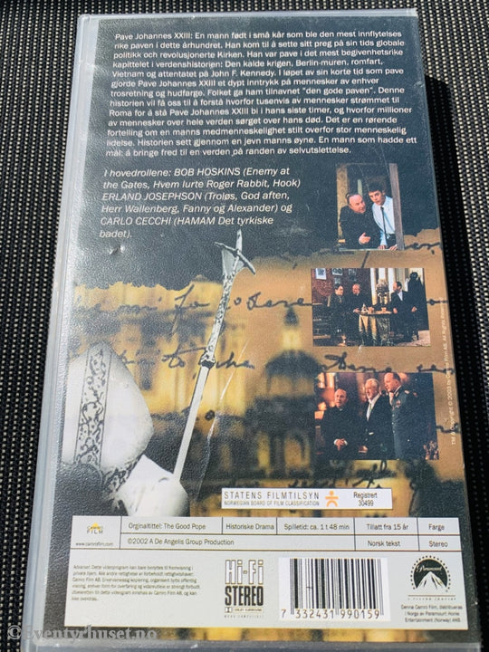 The Good Pope. 2002. Vhs. Vhs