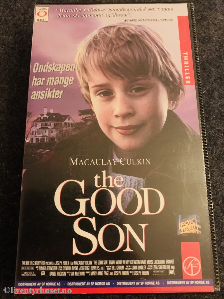 The Good Son. 1993. Vhs. Vhs