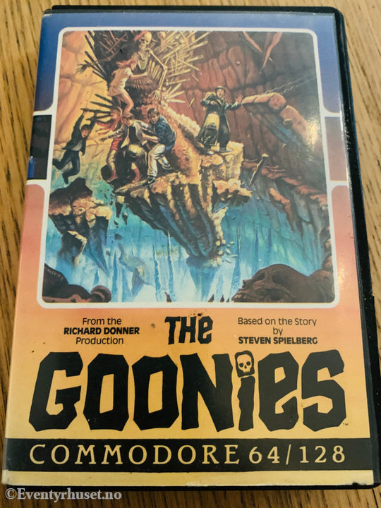 The Goonies (1985). Commodore 64 (C64) spill solgt i Norge! Commodore 64/130