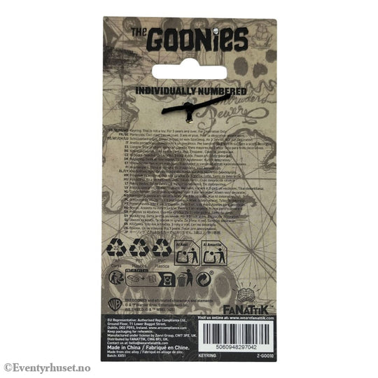 The Goonies Keychain 40th Anniversary Copper Bones Limited Edition Fashion & Accessories