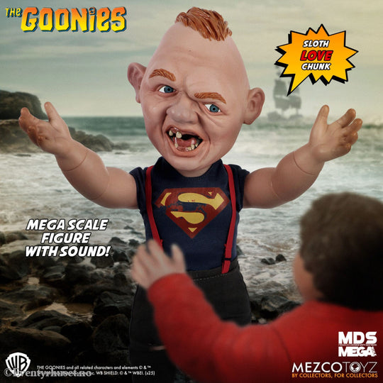 The Goonies MDS Mega Scale Plush Doll Talking Sloth with Sound 38 cm. Mint In Sealed Box (MISB)! Actionfigur