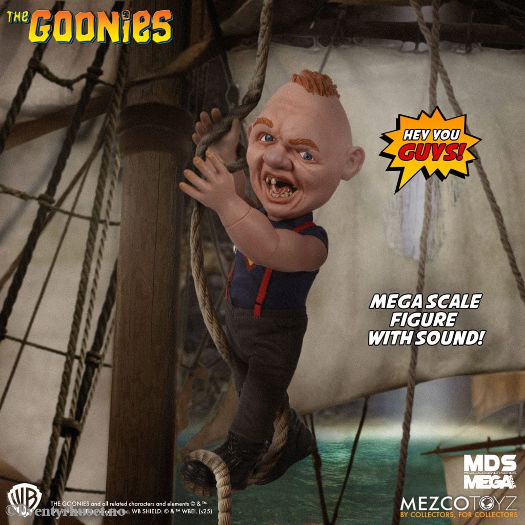 The Goonies MDS Mega Scale Plush Doll Talking Sloth with Sound 38 cm. Mint In Sealed Box (MISB)! Actionfigur