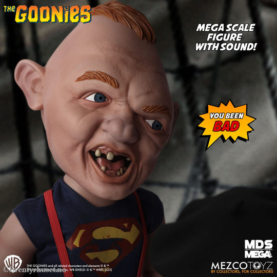 The Goonies MDS Mega Scale Plush Doll Talking Sloth with Sound 38 cm. Mint In Sealed Box (MISB)! Actionfigur