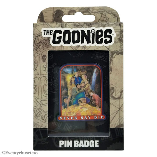 The Goonies Pin Badge 40th Anniversary Never Say Die Fashion & Accessories