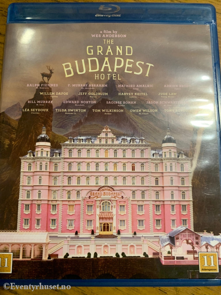The Grand Budapest Hotel. Blu-Ray. Blu-Ray Disc