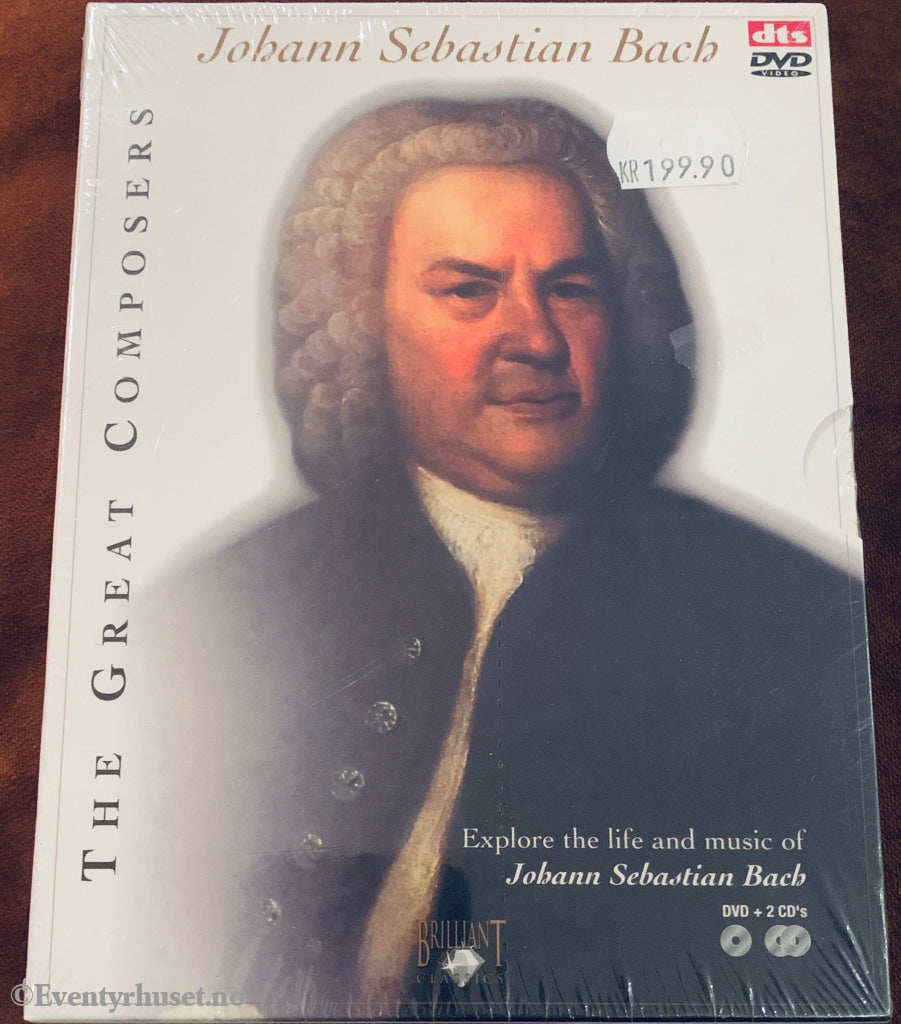 The Great Composers: Johann S. Bach. DVD. Ny i plast!