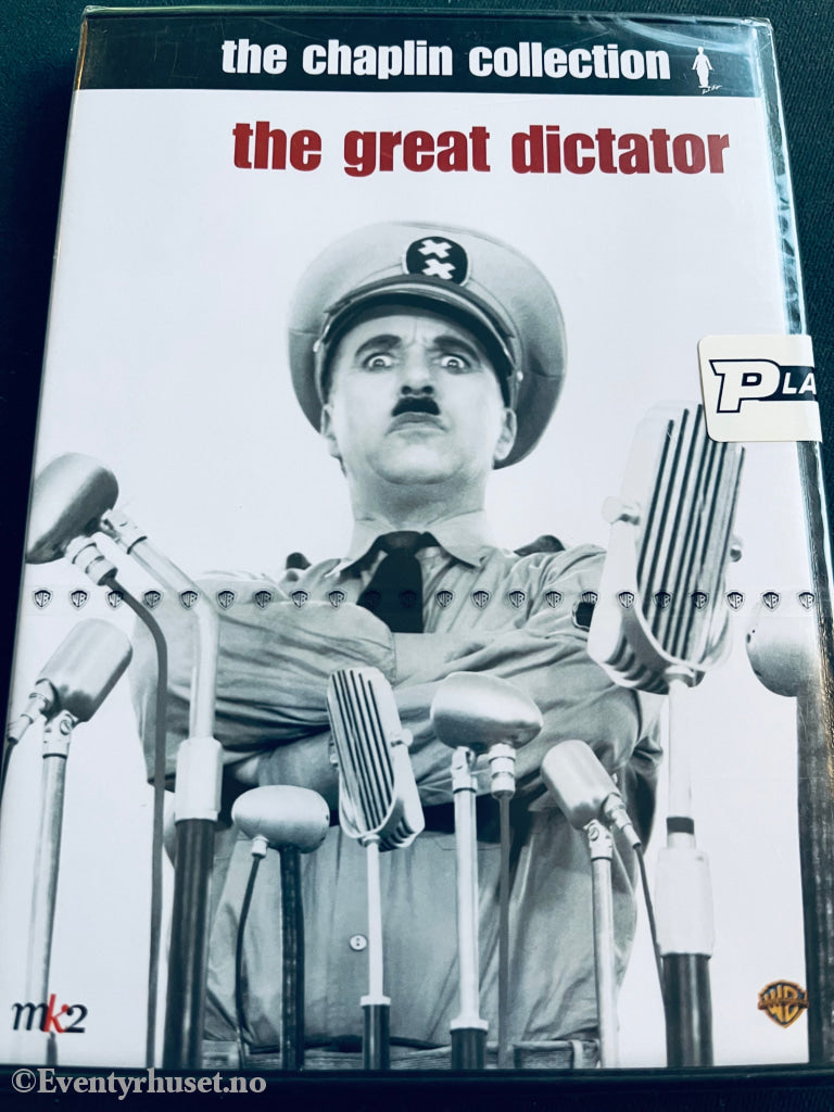 The Great Dictator (The Chaplin Collection). Dvd. Ny I Plast! Dvd