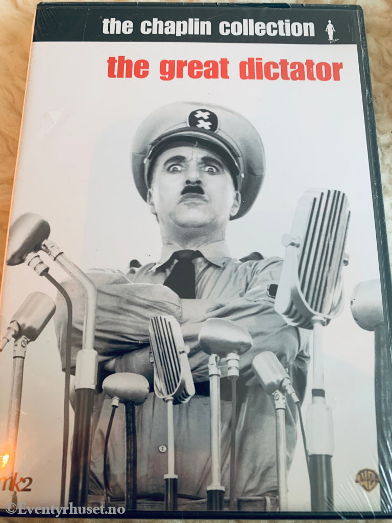 The Great Dictator (The Chaplin Collection). DVD. Ny i plast!