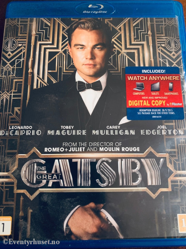 The Great Gatsby. 2013. Blu-Ray. Blu-Ray Disc