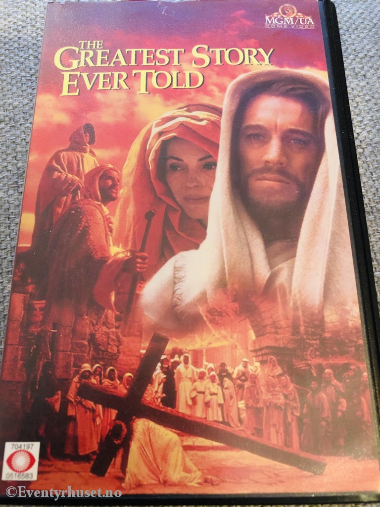 The Greatest Story Ever Told. 1965. Vhs. Vhs