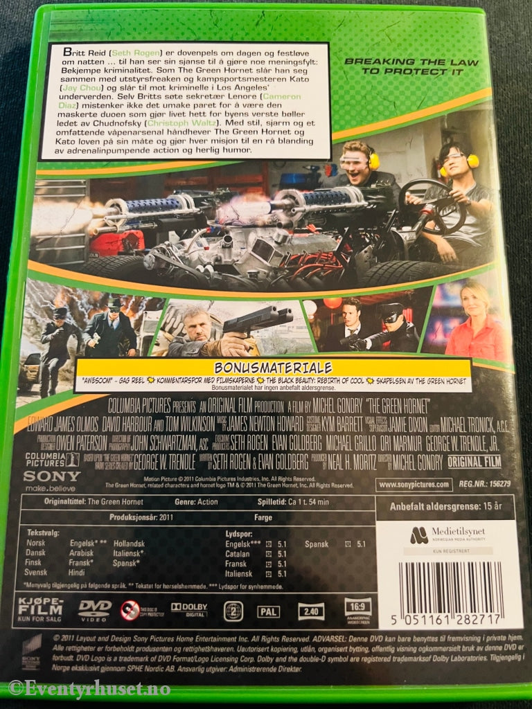 The Green Hornet. Dvd. Dvd