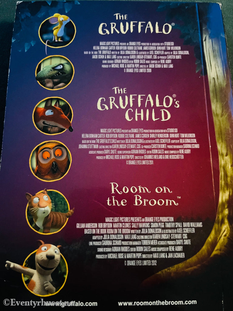 The Gruffalo And Other Stories. Dvd Samleboks.