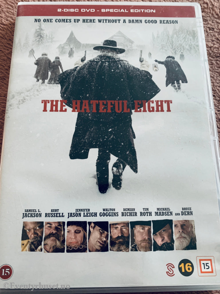 The Hateful Eight (2015). DVD.