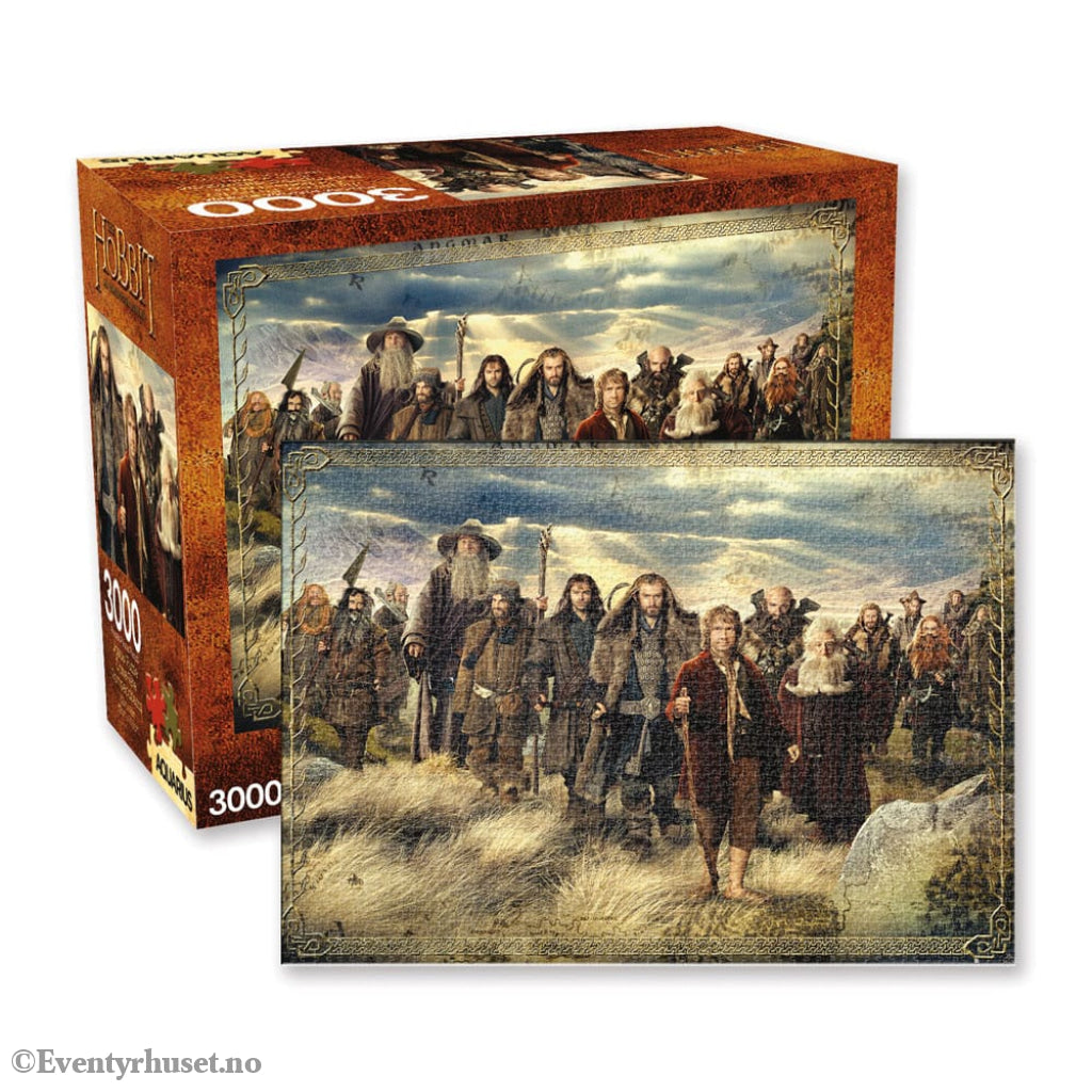 The Hobbit: An Unexpected Journey Jigsaw Puzzle Map (3000 pieces) Games