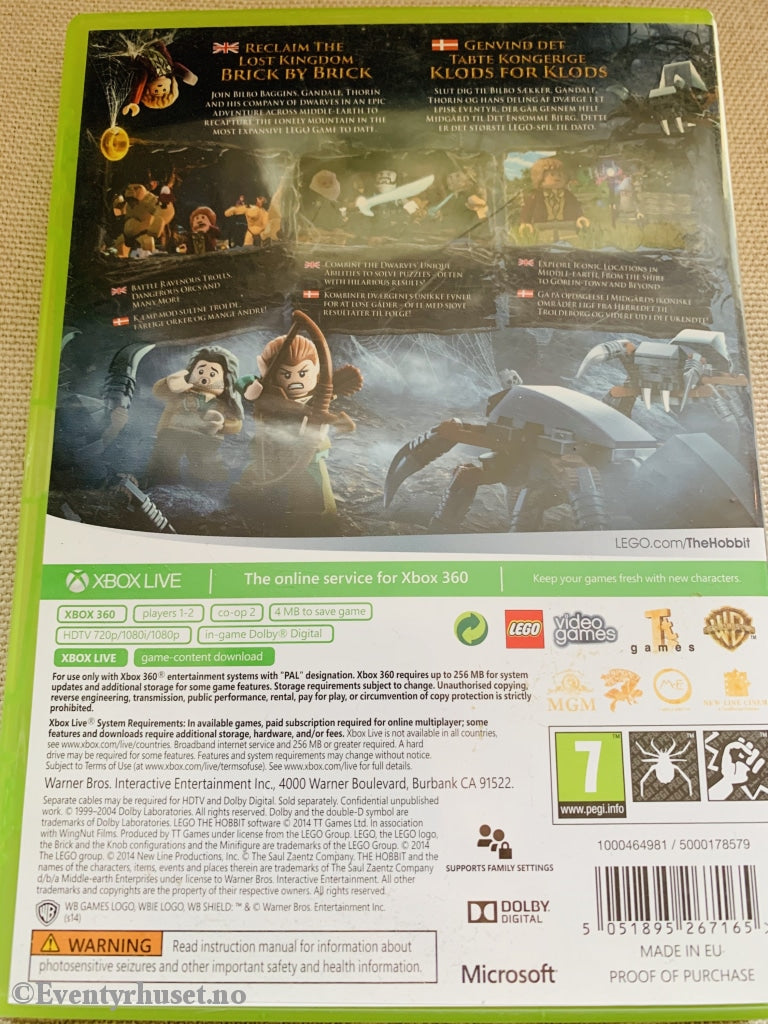 The Hobbit (Lego). Xbox 360.