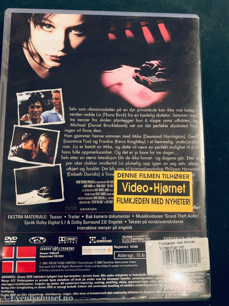 The Hole. 2001. Dvd Leiefilm.