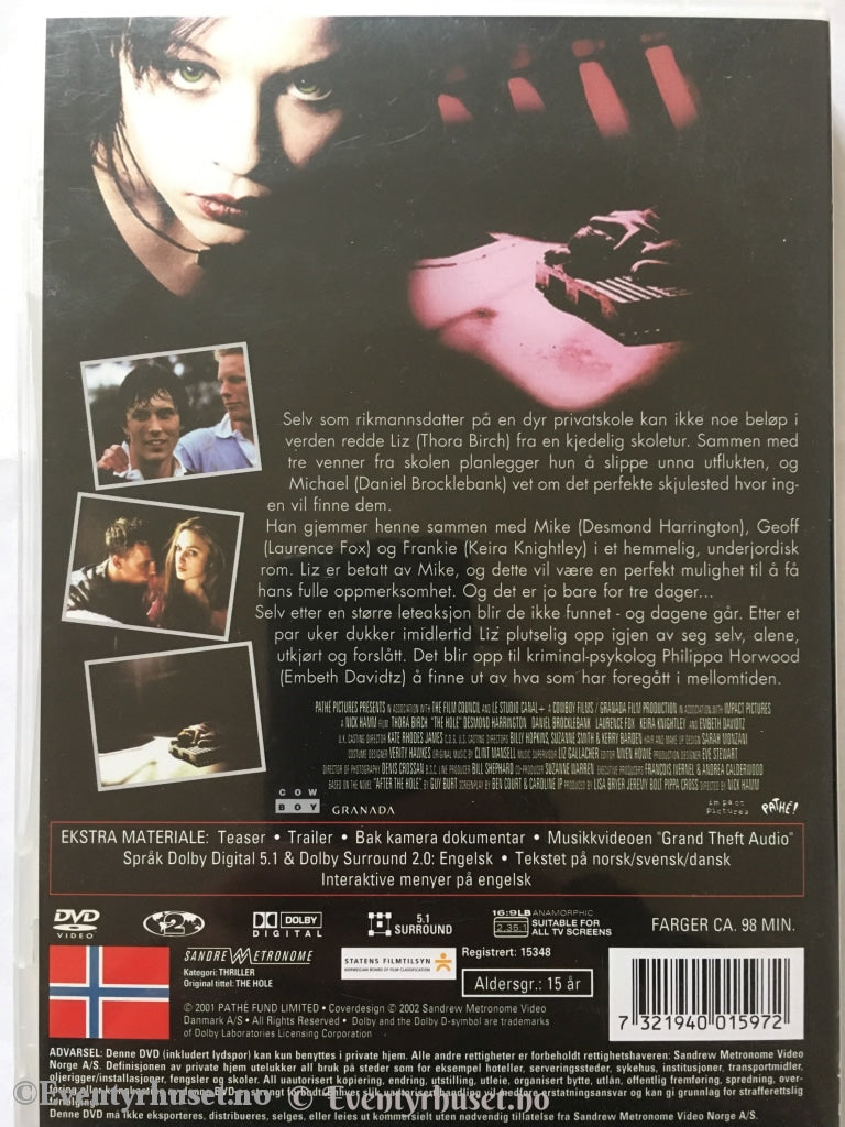 The Hole. Dvd. Dvd