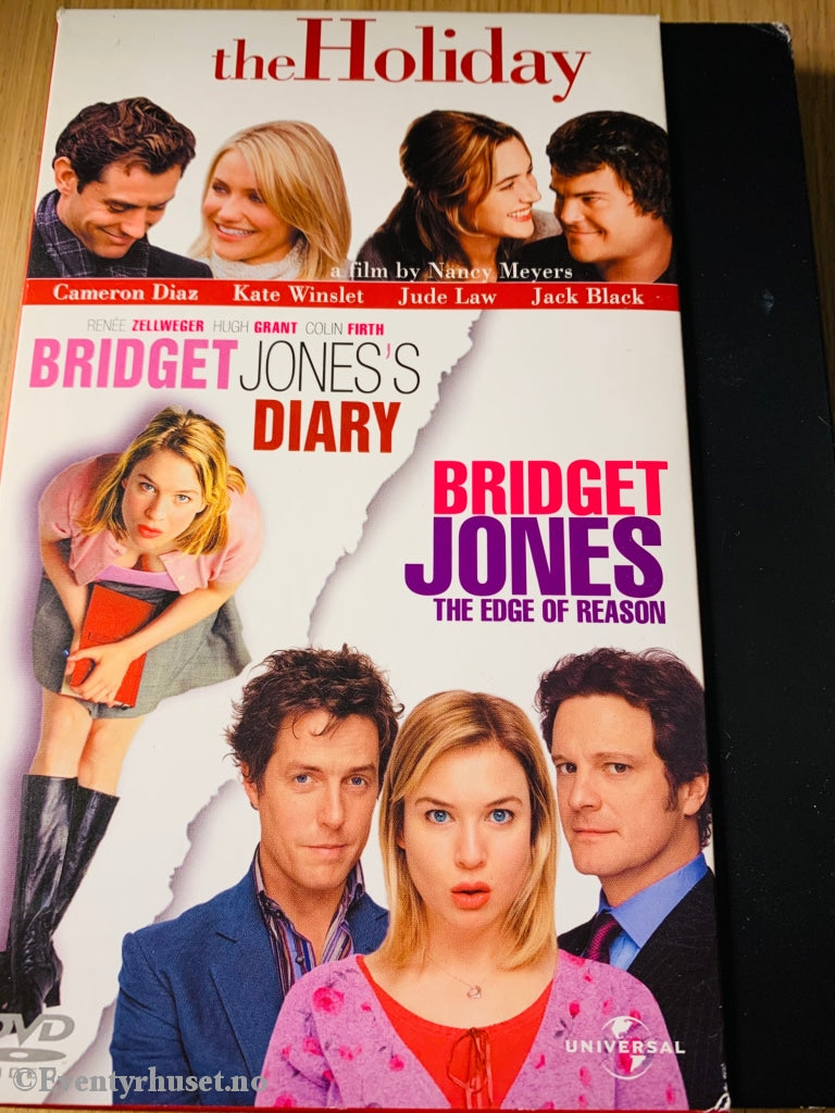 The Holiday + Bridget Jones. Dvd Samleboks.