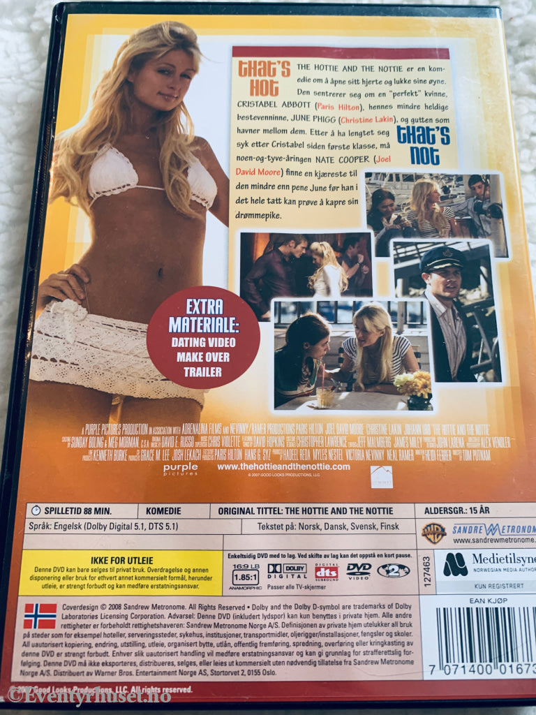 The Hottie & the Nottie (2008). DVD.