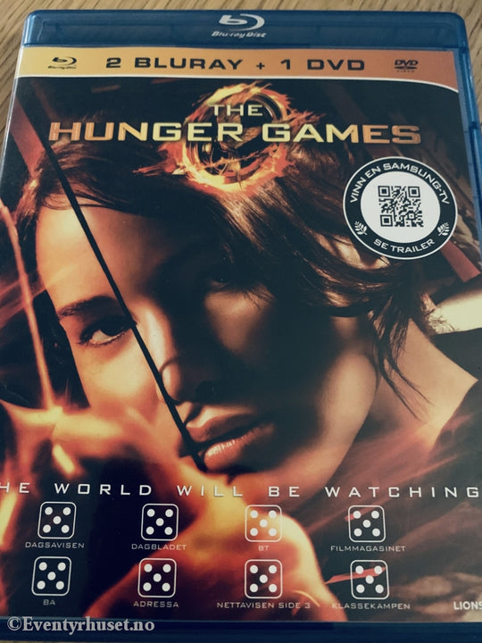 The Hunger Games. Blu-Ray + Dvd. Blu-Ray Disc