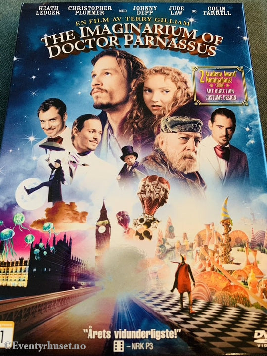 The Imaginarium Of Doctor Parnassus. 2009. Dvd Slipcase.
