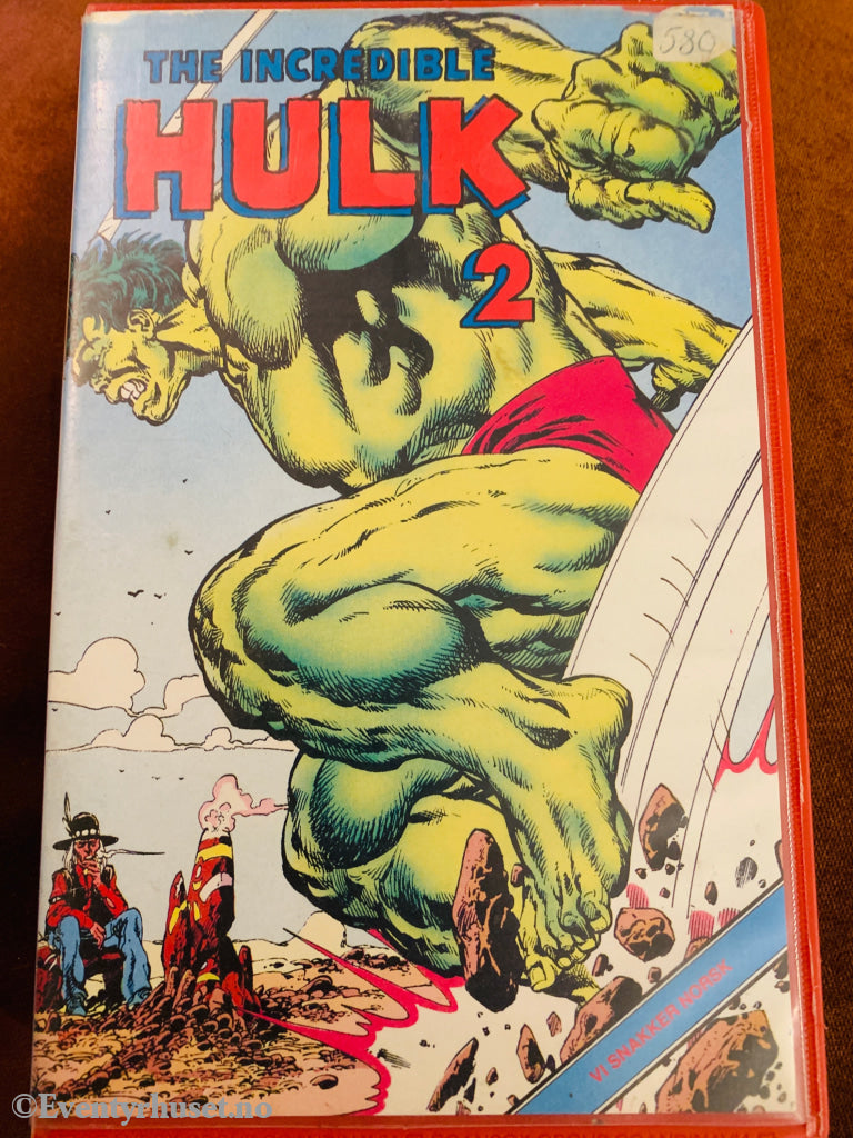 The Incredible Hulk 2. VHS Big Box.