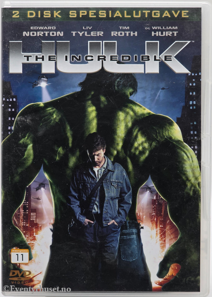 The Incredible Hulk. 2008. DVD.