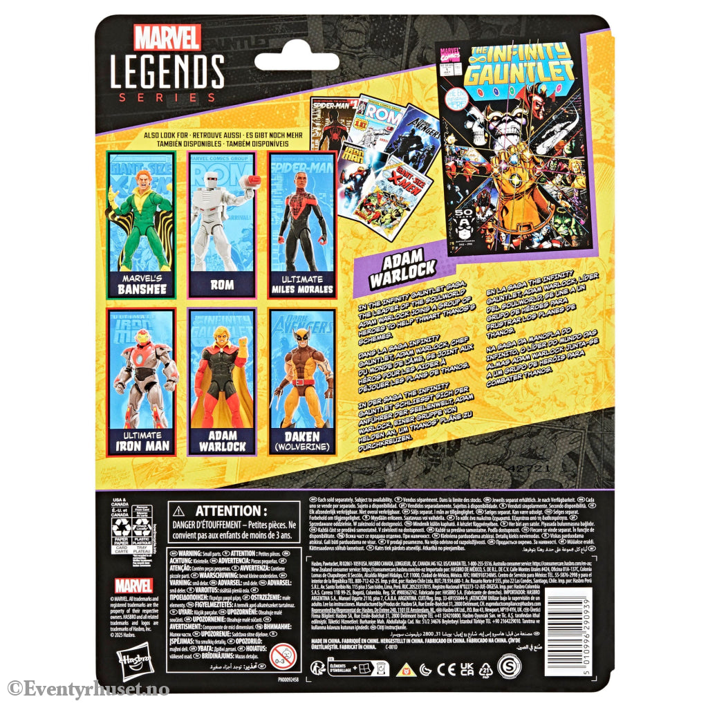 The Infinity Gauntlet Marvel Legends Action Figure Adam Warlock 15 cm. Mint In Sealed Box (MISB)! Actionfigur